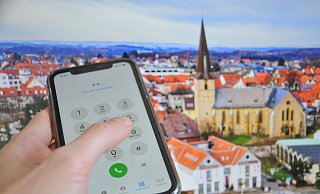 Die O2-Kunden in Werther haben massive Probleme am Handy. - Frank Jasper