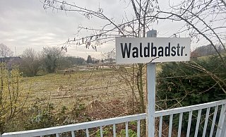 An der Waldbadstraße befürchten die Anwohner deutlich mehr Verkehr durch den Gewerbepark. - Frank Jasper
