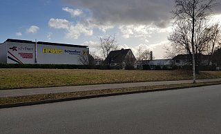 Geplantes Grundstück für eine neue Flüchtlingsunterkunft - Uwe Pollmeier