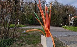 Mehrfach stockte es beim Breitbandausbau - hier ein Bild von der Nollheide. Die Verlegung der Längstrassen soll jedoch zeitnah abgeschlossen sein. - Anja Hanneforth