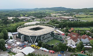 Mit dem Abklingen der Pandemie kehrt auch das Leben in die OWL-Arena zurück. Damit verbunden ist jedoch ein Verkehrsaufkommen, das manchen Besucher verzweifeln lässt.  - Herbert Gontek