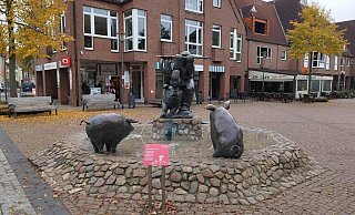 Der Schweinebrunnen wurde Schauplatz eines dreisten Diebstahls. - Andre Schneider