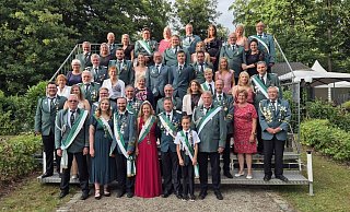 Das ist der neue Thron des Versmolder Schützenvereins. - Schützenverein Versmold