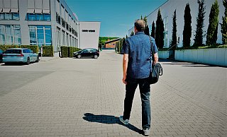 Abschiedsstimmung bei Gerry Weber am Standort in Halle. Viele der insgesamt 281 Beschäftigten haben in diesen Tagen bereits ihren letzten Arbeitstag - und suchen nun nach einer neuen Beschäftigung, - Nicole Donath