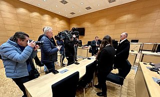 Das Interesse der Medien und der Öffentlichkeit ist groß, als im Februar der Mordprozess im Fall Marion S. aus Steinhagen vor dem Landgericht Bielefeld beginnt. - Nicole Donath