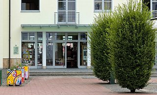 Die Buchhandlung Lechtermann prägt seit vielen Jahren das Steinhagener Schlichte-Carree und den Einzelhandel im Ortskern. - Frank Jasper