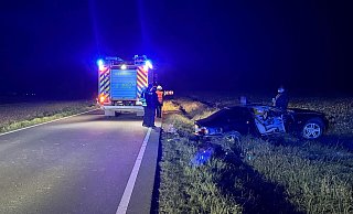 Auf der Bargholzstraße kam ein junger Fahrer mit seinem BMW von der Fahrbahn ab. - Paul Brinkmann