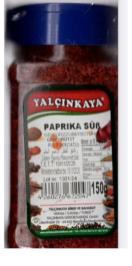 Im Gewürz wurden Schimmelpilze nachgewiesen. - © Yalcinkaya Gewürzhandel GmbH