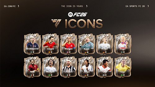 Einige neue Legenden haben es bei "EA Sports FC 26" ins Spiel geschafft, aus deutscher Sicht Oliver Kahn, Toni Kroos und Steffi Jones. - © EA Sports