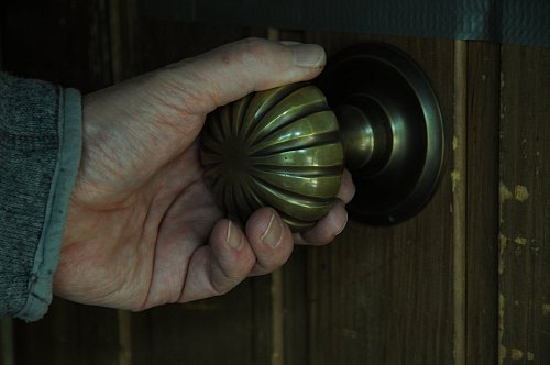 Den Messingknauf zur Hobbithöhle gibt es schon. - © Heiko Kaiser