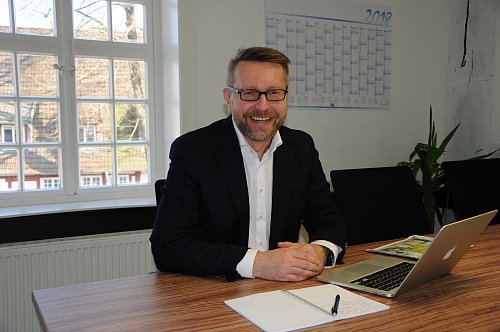 Christian Malachowski, Geschäftsführender Gesellschafter von act'o-soft Werther.  - © Detlef Hans Serowy, HK