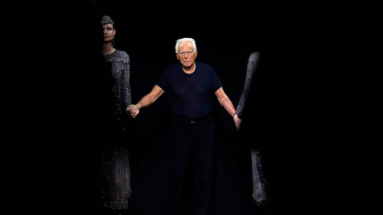 Giorgio Armani stattet Italiens Rekordmeister Juventus Turin nun mit Anzügen aus. (Archivbild) | © Luca Bruno/AP/dpa