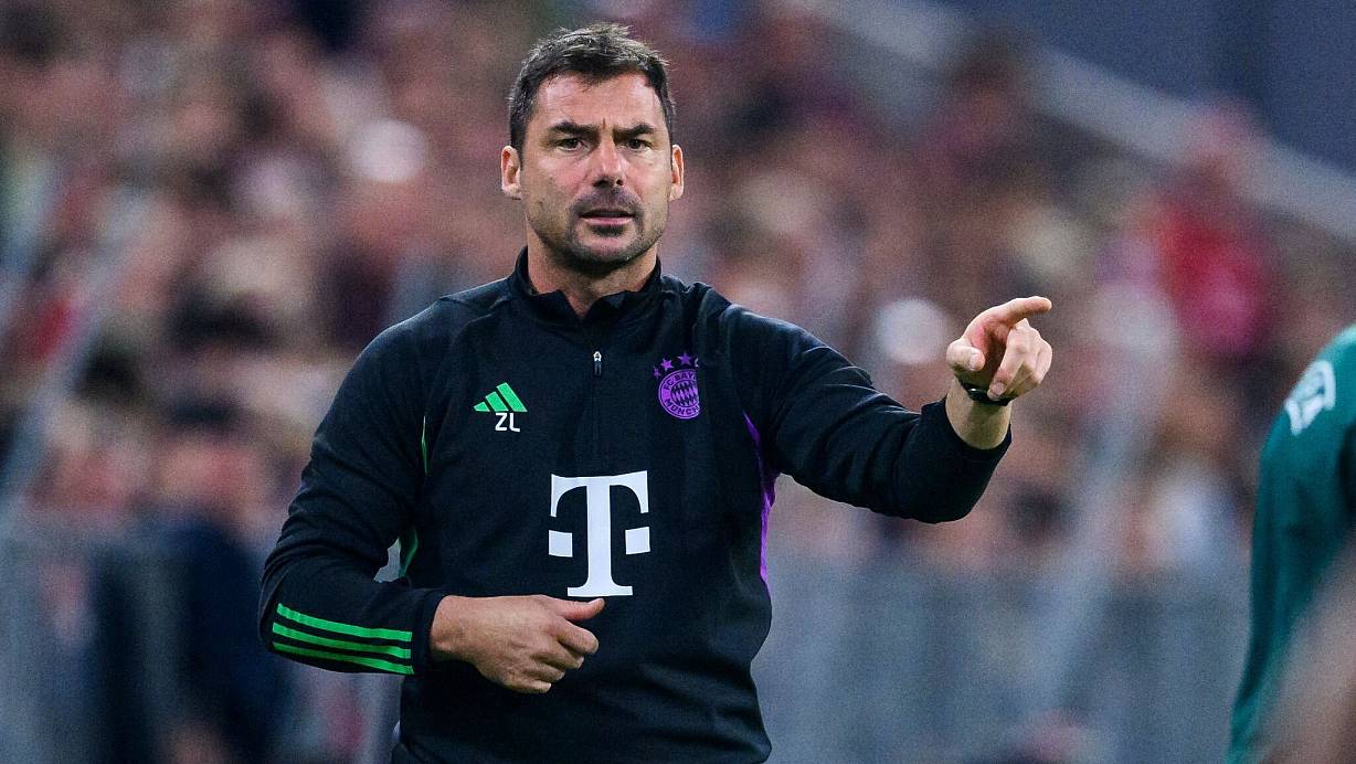 Im Sommer ist wieder Schluss: RB Leipzigs Trainer Zsolt Löw. | © Tom Weller/dpa