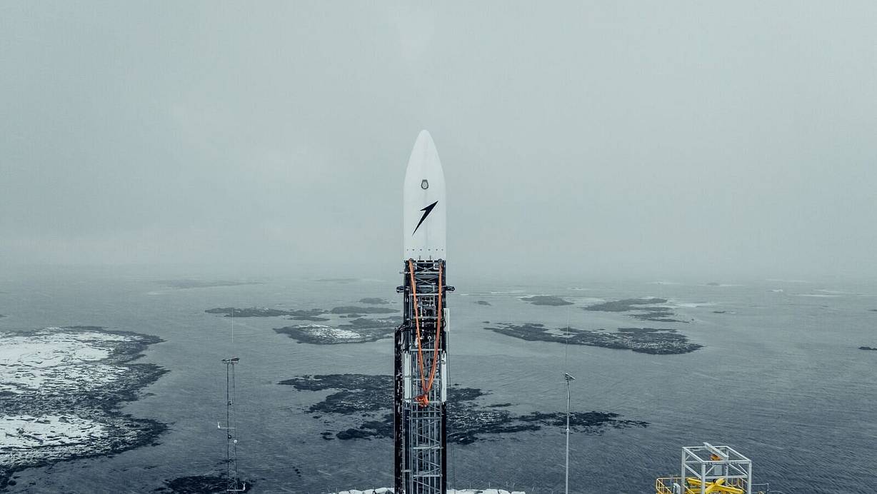 Die Rakete von Isar Aerospace. (Handout) | © Wingmen Media/Isar Aerospace/dpa