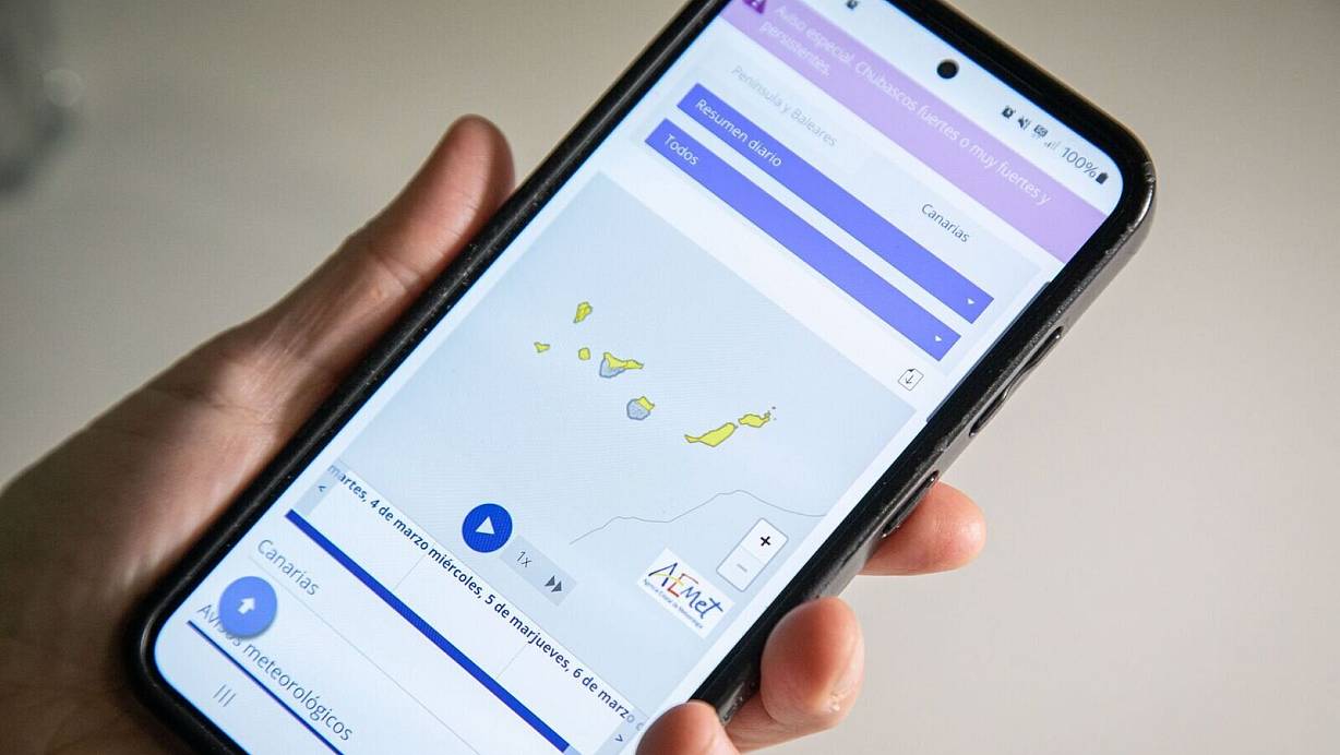 Unwetter mit Starkregen: Reisende sollten die Vorhersagen für die Kanaren auf «Aemet.es» verfolgen, diese werden fortlaufend aktualisiert. | © Christin Klose/dpa-tmn