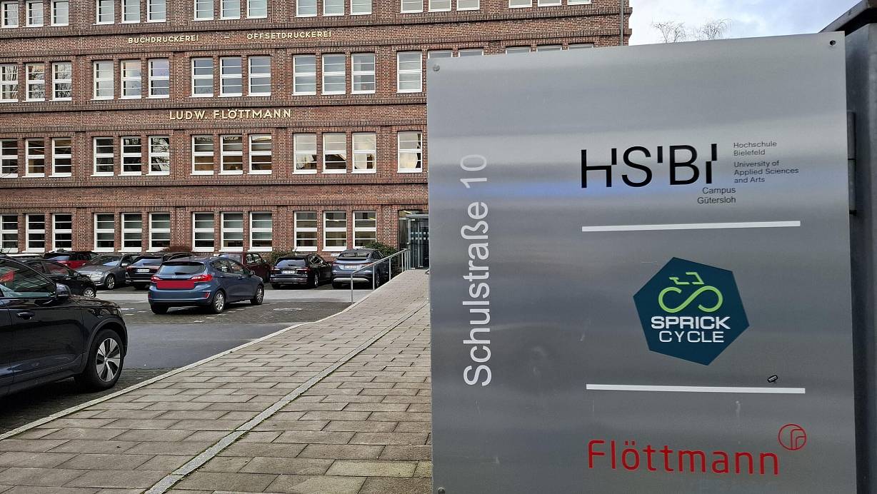Der Sitz der Firma Sprick und der insolventen Sprick Holding im Flöttmann-Gebäude an der Schulstraße. | © Philipp Kersten