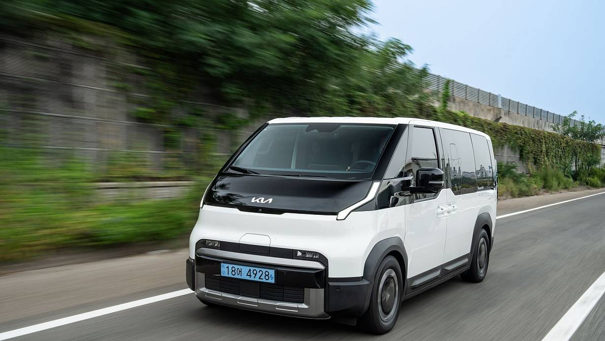 Für alle mit viel Platzbedarf: Der PV5 bietet viel Raum und einen elektrischen Antrieb. | © Kia/dpa-tmn