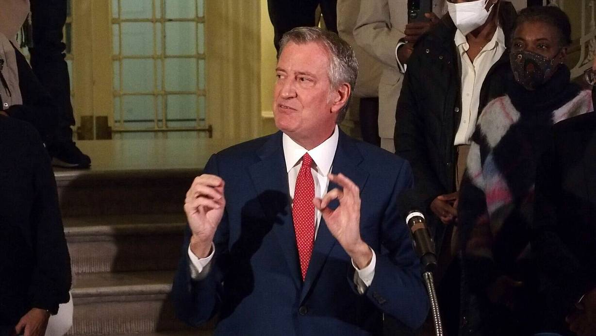 De Blasio stellte auf X klar, er unterstütze Mamdani und dessen Vision. (Archivbild) | © Bruce Cotler/ZUMA Press Wire/dpa