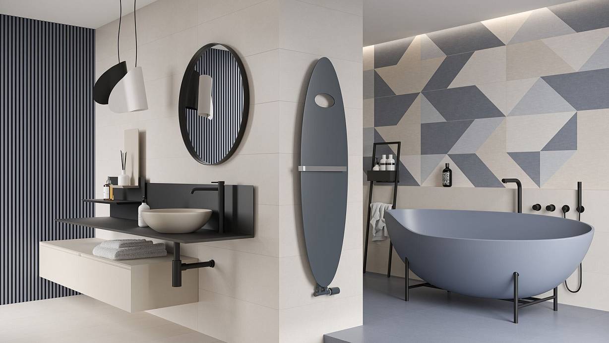 Ton in Ton statt Weiß: So passt der Heizkörper zum Farbkonzept. | © Purmo/dpa-tmn