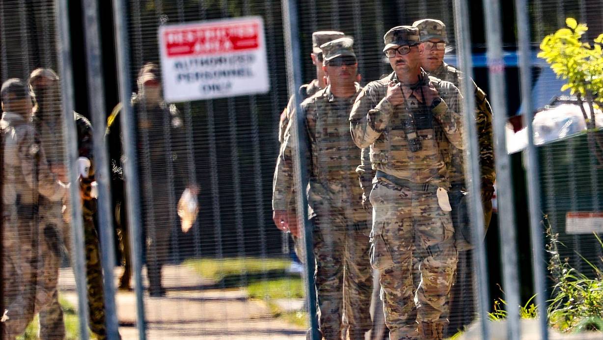 Die US-Regierung hat bereits in mehrere demokratisch regierte Großstädte Nationalgardisten entsandt - zum Teil wurde sie vorerst von Gerichten gestoppt. (Archivbild) | © Stacey Wescott/TNS via ZUMA Press Wire/dpa