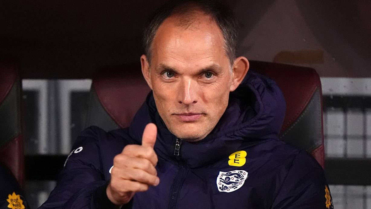 Thomas Tuchel hat mit England die WM-Qualifikation sicher. | © Bradley Collyer/PA Wire/dpa