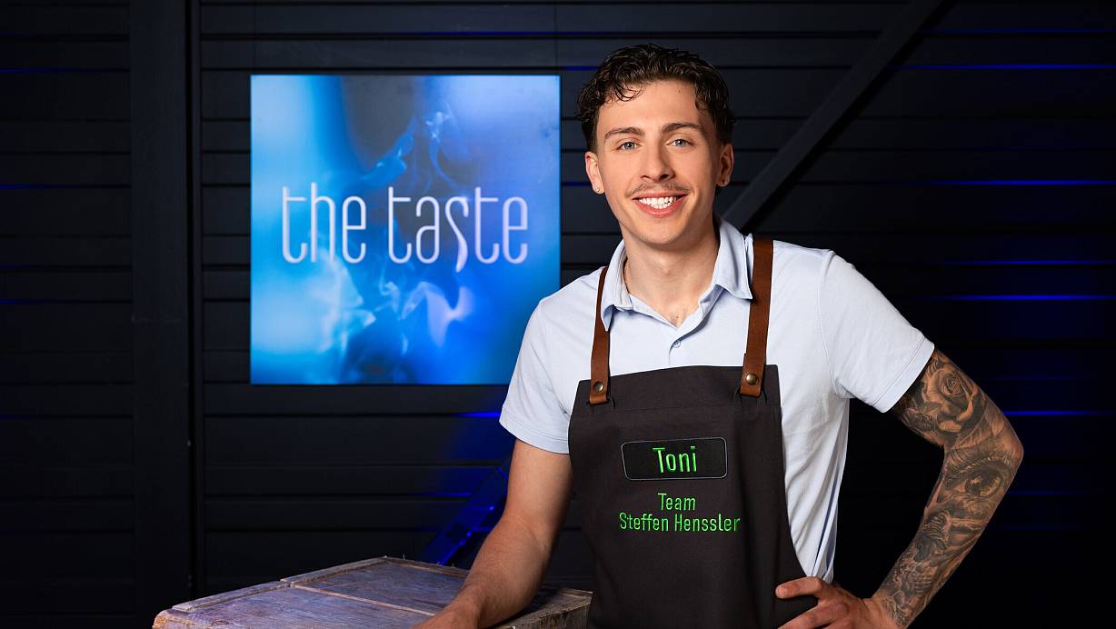 Antonio "Toni" Zaza kochte auch in der zweiten Folge von The Taste überzeugend und kam weiter. | © Joyn /Benedikt Müller