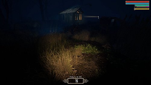 Nur nicht erwischen lassen! Das atmosphärische Moor bringt einige spannende Momente ins Spiel. - © Active Fungus Studios