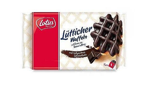 EswerdenLütticherWaffelnmitSchokoladezurückgerufen. - © Lotus Bakeries GmbH