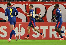 FC Energie Cottbus - RB Leipzig - Robert Michael/dpa