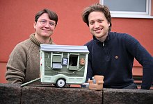 Entwicklerpreis-Gewinner Zapfe-Wildemann und Rusch - Wolf von Dewitz/dpa