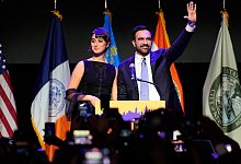 Bürgermeisterwahl in New York - Yuki Iwamura/AP/dpa