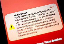 Bundesweiter Warntag - Sina Schuldt/dpa