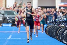 Triathletin Tanja Neubert - Georg Wendt/dpa
