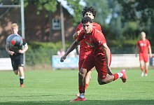5. Spieltag Fußball-Westfalenliga: SC Peckeloh - SuS Neuenkirchen 2:0 (0:0) - 7. September 2025 - 1 - Dennis Bleck
