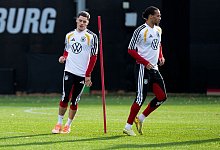 Abschlusstraining der Fußball-Nationalmannschaft - David Inderlied/dpa
