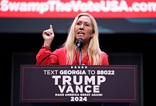 Wahlkampf in den USA - Trump in Georgia - Evan Vucci/AP/dpa