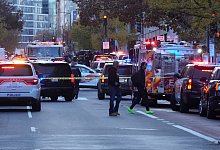 Schussvorfall in Washington - Mark Schiefelbein/AP/dpa