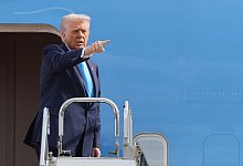 US-Präsident Trump in Japan - Kim Kyung-Hoon/Pool Reuters via AP/dpa US-Präsident Trump in Japan - Kim Kyung-Hoon/Pool Reuters via AP/dpa