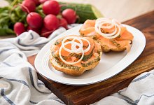 Graved Lachs Brötchen - Christin Klose/dpa-tmn