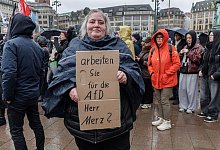 Demonstration nach «Stadtbild»-Aussagen - Hamburg - Markus Scholz/dpa Demonstration nach «Stadtbild»-Aussagen - Hamburg - Markus Scholz/dpa