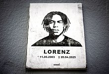 Trauer um getöteten Lorenz - Sina Schuldt/dpa
