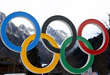 Die olympischen Ringe - Alessandro Trovati/AP/dpa Die olympischen Ringe - Alessandro Trovati/AP/dpa