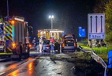 Unfall auf A45 - Markus Klümper/dpa Unfall auf A45 - Markus Klümper/dpa