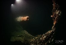 Von deutschem U-Boot versenkt: Forscher tauchen zu Wrack - Dr. Steffen G. Scholz/ProjectXplore /dpa Von deutschem U-Boot versenkt: Forscher tauchen zu Wrack - Dr. Steffen G. Scholz/ProjectXplore /dpa