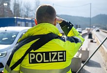 Grenzkontrolle - Harald Tittel/dpa