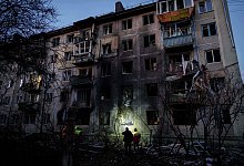 Ukraine Krieg - Kiew - Evgeniy Maloletka/AP/dpa