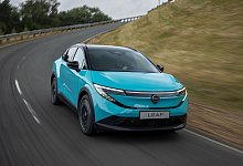 Fahransicht neuer Nissan LEAF - Nissan/dpa-tmn