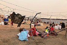Flüchtlinge aus dem Sudan - Eva-Maria Krafczyk/dpa Flüchtlinge aus dem Sudan - Eva-Maria Krafczyk/dpa