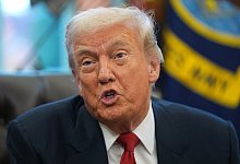 US-Präsident Trump empfängt künftigen New Yorker Bürgermeister - Evan Vucci/AP/dpa