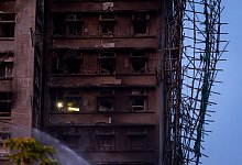 Brand in Hongkong - Chan Long Hei/AP/dpa